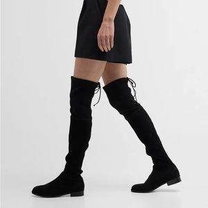 Stuart Weitzman Lowland Suede Over-the-Knee Boots